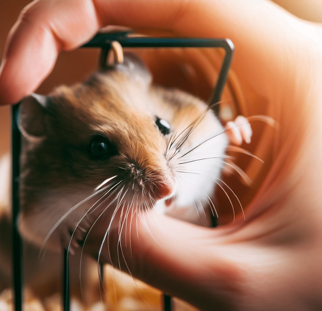 Comment faire sortir un Hamster de sa cage?