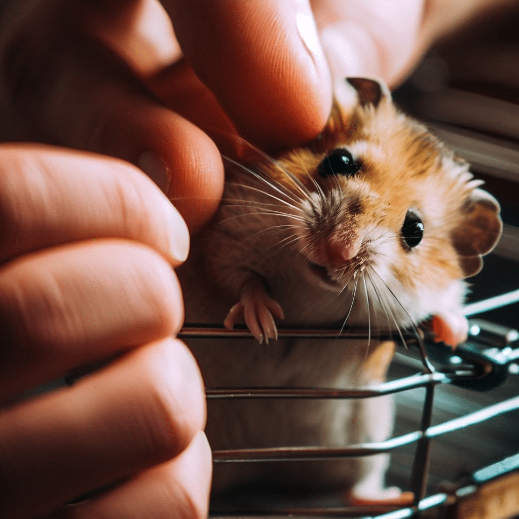 Comment faire sortir un Hamster de sa cage?