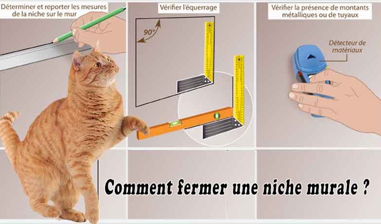 Comment fermer une niche murale