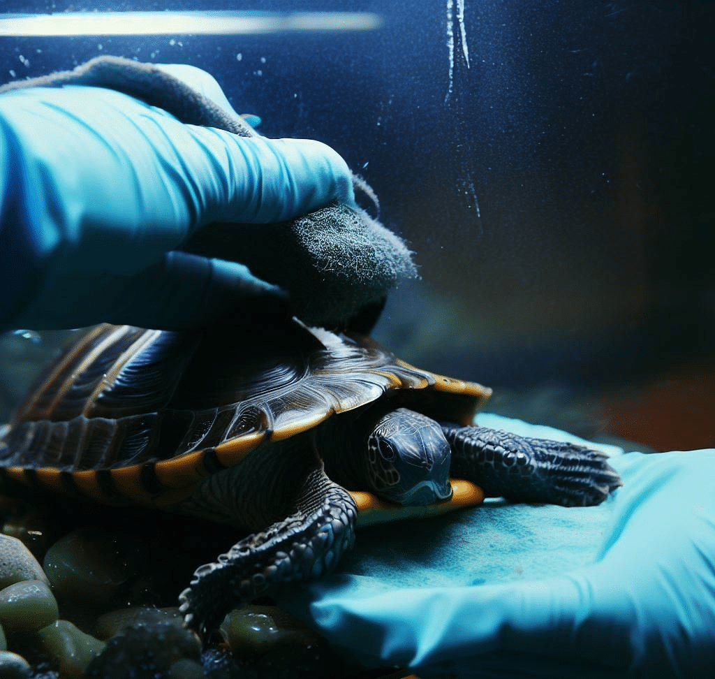 Comment nettoyer un aquarium à tortue?