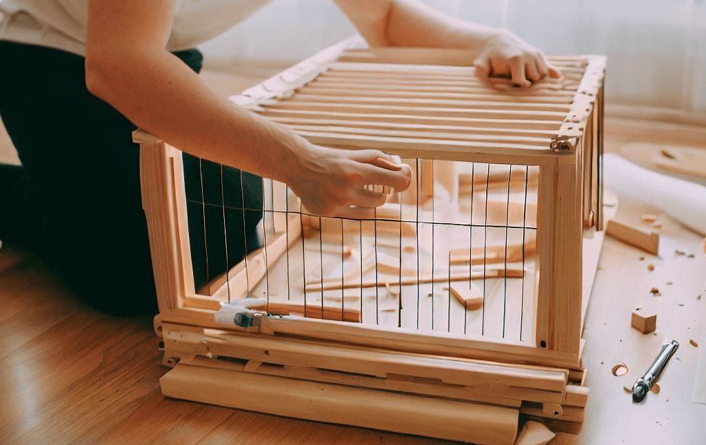 Construire une cage pour hamster russe