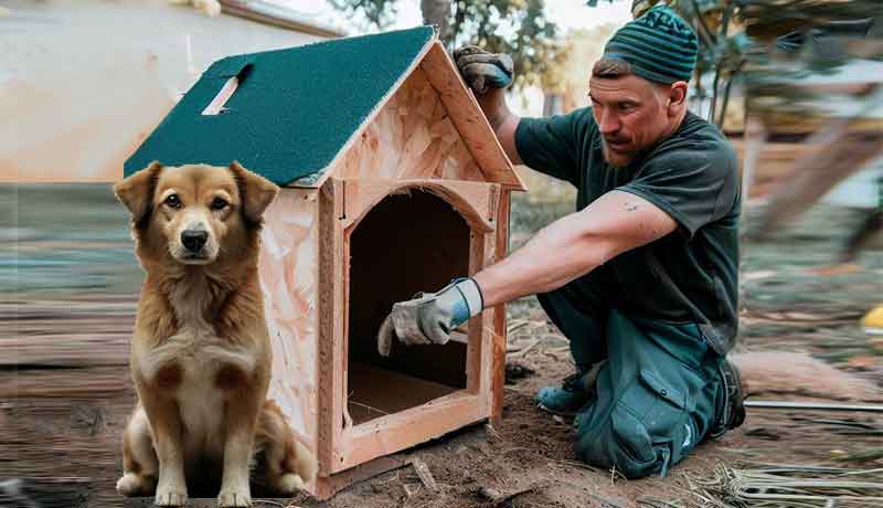 Construire une niche isolée pour chien?