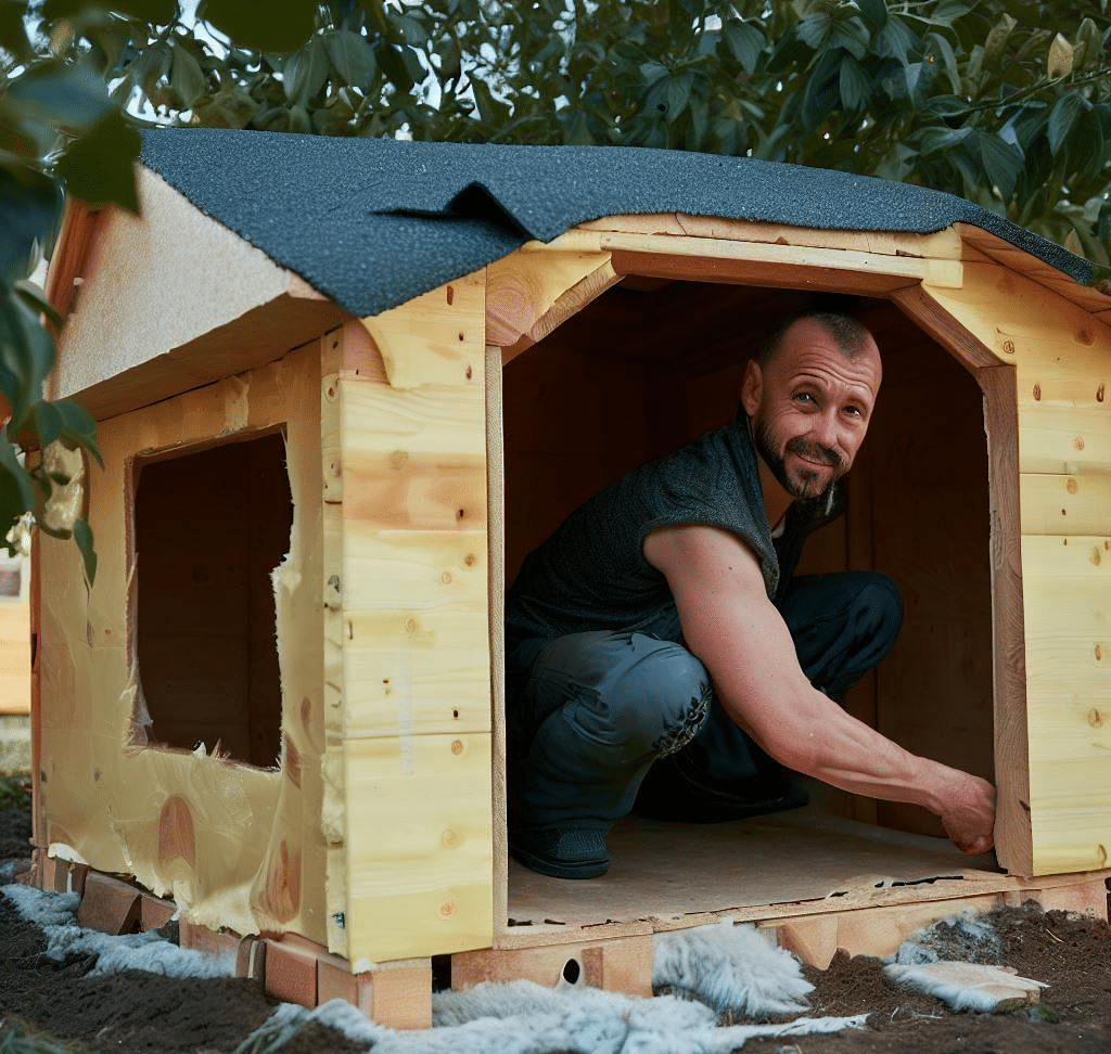 Construire une niche isolée pour chien?