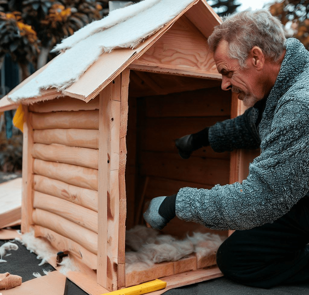 Construire une niche isolée pour chien?