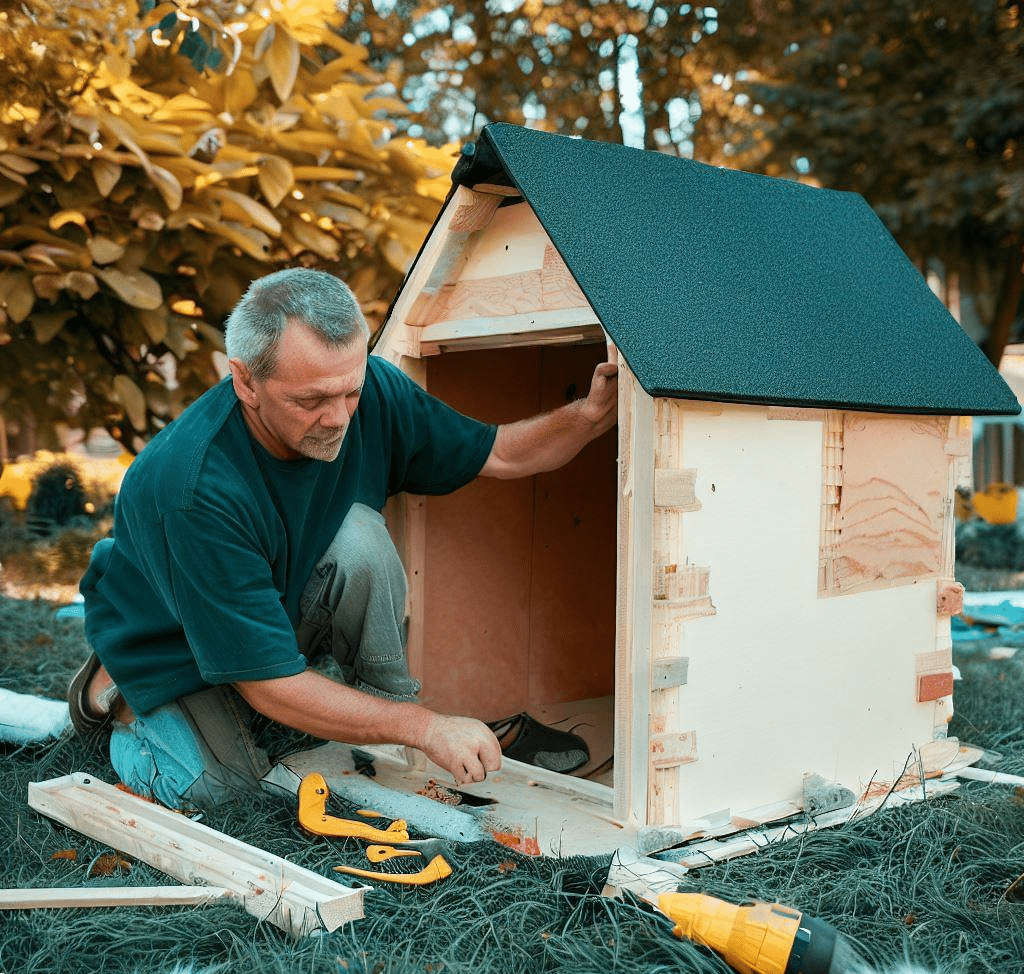 Construire une niche isolée pour chien?