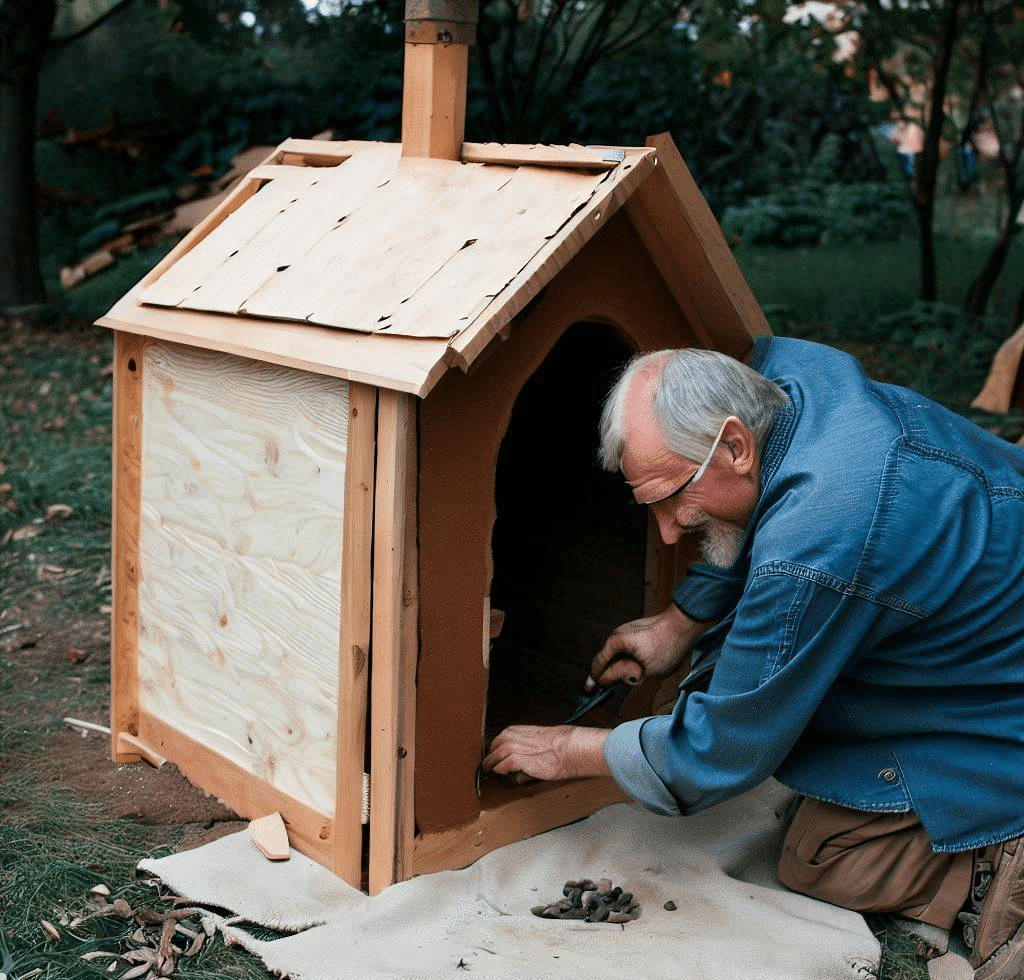 Construire une niche isolée pour chien?