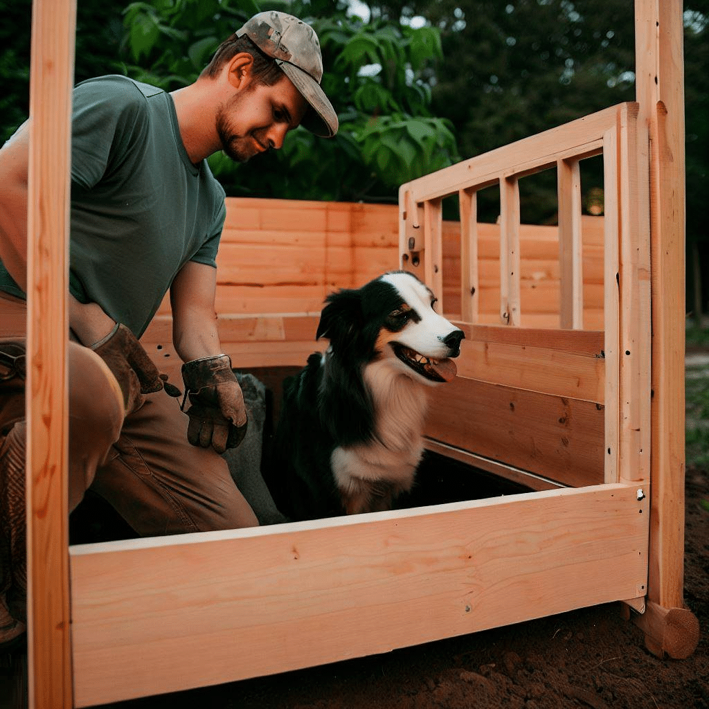 Construire une niche pour berger australien