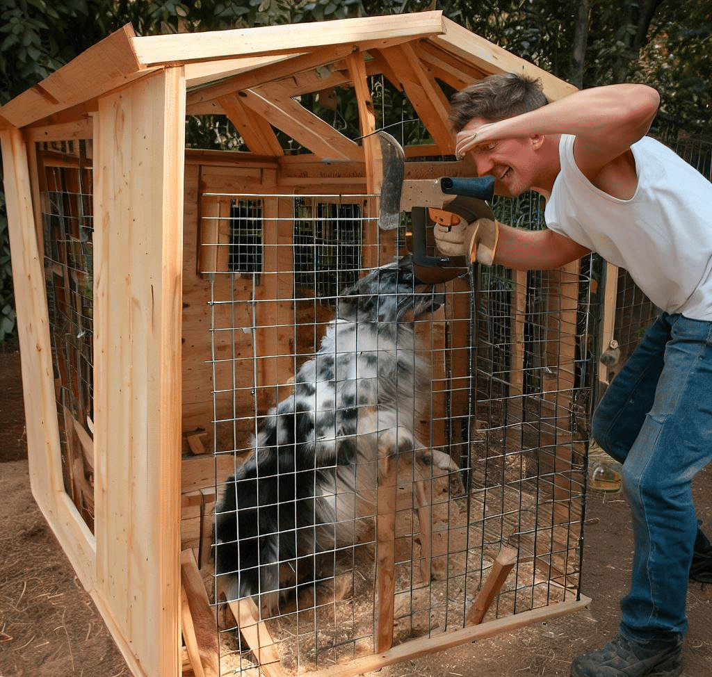 Construire une niche pour berger australien