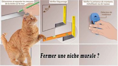 Fermer une niche murale