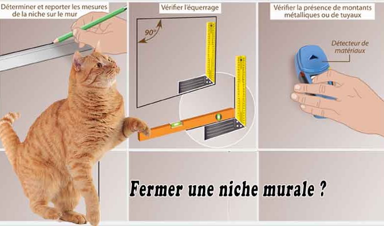 Fermer une niche murale