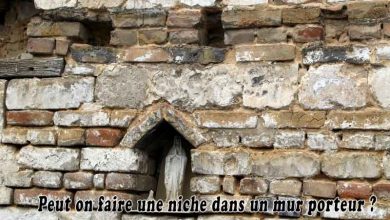 Peut on faire une niche dans un mur porteur