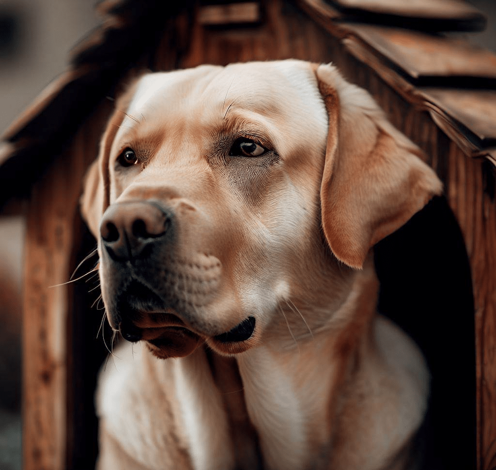 Plan niche pour chien labrador