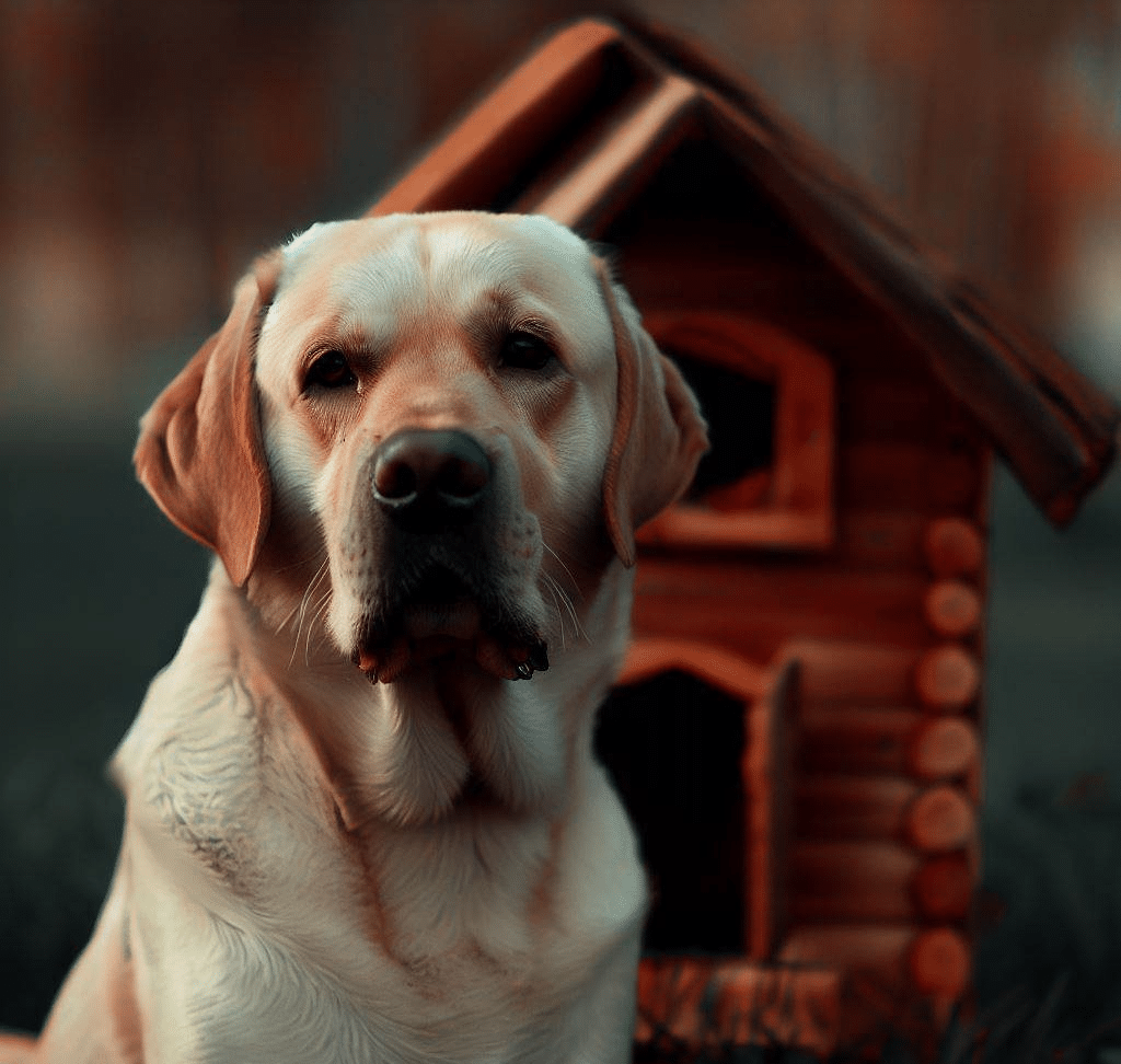 Plan niche pour chien labrador