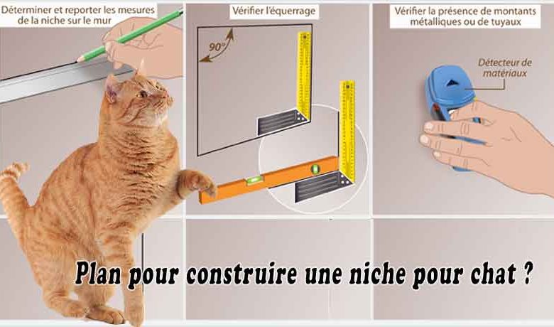 Plan pour construire une niche pour chat