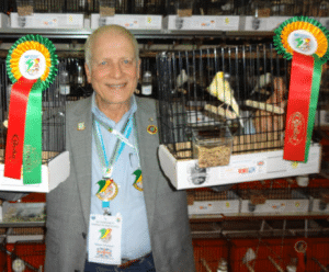 Canaris Border -Simon TAMMAM Président du Club du Canari Frisé