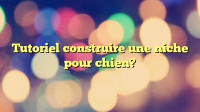 Tutoriel construire une niche pour chien?
