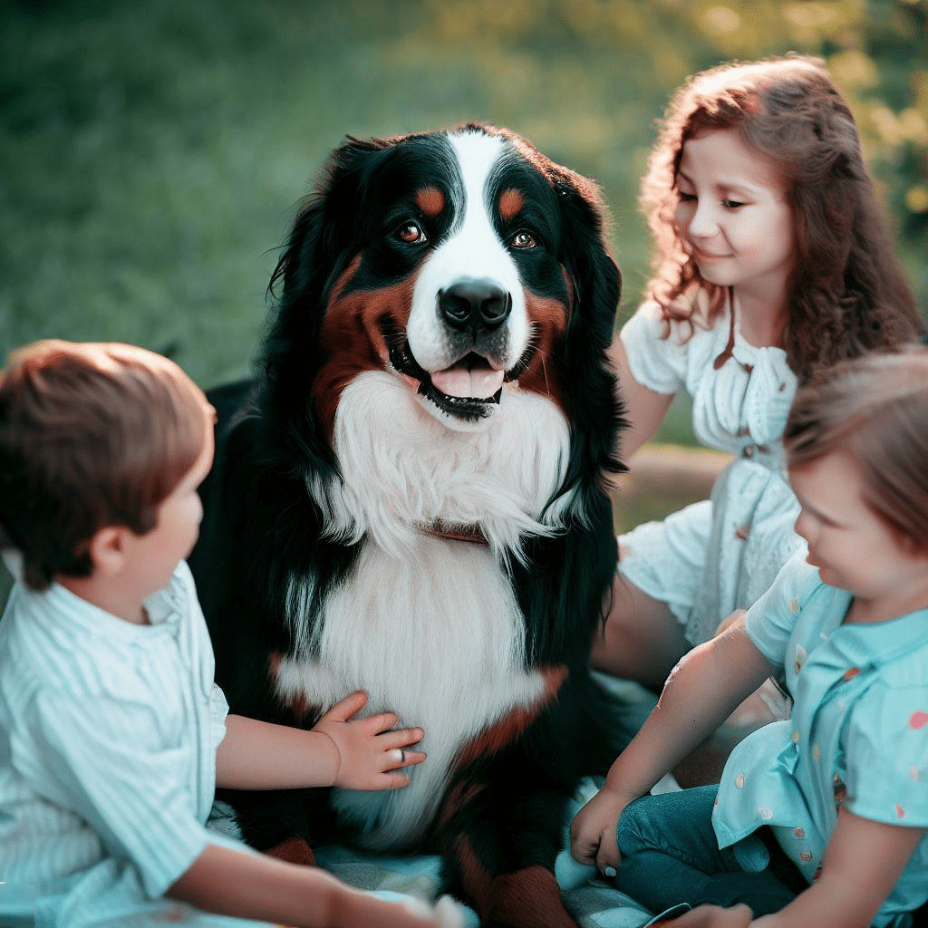 Le chien Bouviers Bernois est-il un bon chien de famille